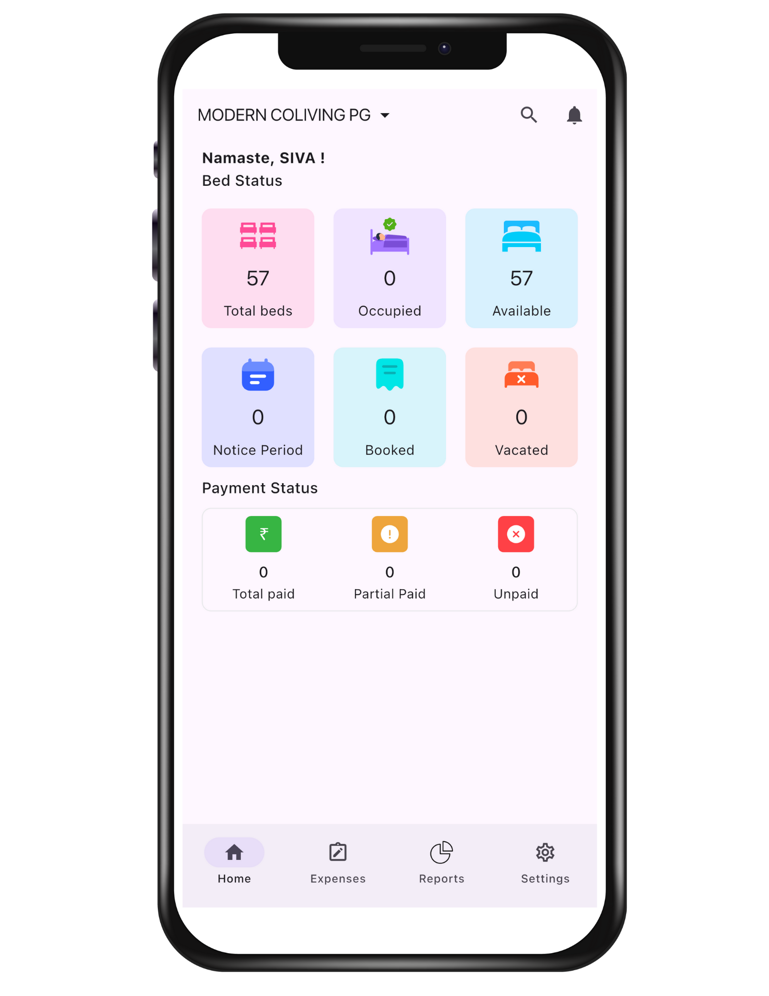 Kamer App Interface